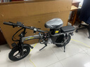 普莱德新国标折叠电动自行车 超长续航电动车 铝合金代驾车 锂电池助力男女通用成人电瓶车 代步电单车 旗舰-12减震-进囗级10A-纯电续航约30km 实拍图