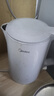 美的（Midea）电水壶热水壶电热水壶高硼硅玻璃1.7L大容量1800W透明暖水壶自动断电MK-SHJ1722 实拍图