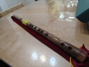 名森（Minsine）笛子 精制苦竹笛F调 单插白线圈初学入门横笛民族吹奏乐器D26 实拍图