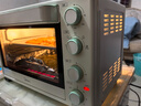 美的（Midea）35L家用多功能空气炸锅电烤箱一体机 热风空气炸/独立控温/均匀烘烤/热风循环 PT3515 实拍图