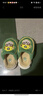汪汪队立大功儿童棉拖鞋冬防滑男女童软底家居鞋小孩保暖拖鞋 3613绿色 190mm  实拍图