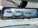 LNDU凌度行车记录仪前后双录高清夜视  后视镜流媒体停车监控倒车影像 套餐四：10英寸语音声控版（前后双录+32G） 实拍图
