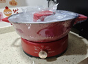 美的（Midea）电火锅 火锅专用锅分体可拆洗家用IH电磁加热0氟多功能锅5L电煮锅电磁炉3分钟速热22HGY2802 实拍图