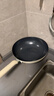 小熊（Bear）陶瓷精铁炒锅无化学涂层炒菜锅 32cm家用平底锅电磁炉燃气灶通用 实拍图
