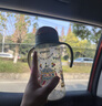 贝亲（Pigeon）自然成长翻盖直饮吸管 大童奶瓶330ml 马戏团 18月+ AA279 实拍图