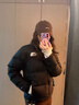 TNFThe North Face1996北面羽绒服鹅绒700蓬面包服男女同款羽绒服 黑色【镭射标+芯片+防水】 L 实拍图