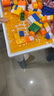 乐爱祥（LEAIXIANG）儿童积木桌子大颗粒玩具6-12岁男女孩收纳36岁多功能拼装生日礼物 实拍图