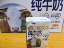 西域春西门塔尔牛纯牛奶200ml*12盒 学生优质全脂奶乳蛋白3.6g 实拍图