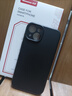 纽曼 适用苹果13promax手机壳 iphone13/13pro保护套液态硅胶亲肤镜头全包超薄防摔简约纯色软壳男女款 【石墨黑】镜头全包丨亲肤手感 苹果13【6.1英寸】 实拍图