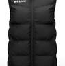 卡尔美（KELME）棉马甲秋冬季新款运动背心男士棉服保暖坎肩足球外套男 黑色 8261MJ1007 S 实拍图