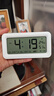 得力（deli）儿童节充电电子闹钟背光家用学生儿童温湿度计床头钟开学升学必备白 LE103A开学必备新年礼物 实拍图