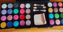 格蒙舞台妆亮片眼影盘彩色套装化妆品初学者全套组合彩妆淡妆裸妆520 实拍图