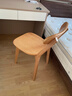 原始原素实木餐椅简约现代书桌餐桌椅子蝴蝶椅餐椅2把 P3122 实拍图