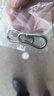 永博304不锈钢弹簧扣 登山扣 弹簧钩 保险扣 螺母带孔链条扣快挂连接勾环绳扣挂钩 标准弹簧扣 M4 实拍图