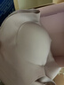ubras提托侧收大杯背勾文胸大胸显小女士内衣女聚拢胸罩 兰花烟XL 实拍图
