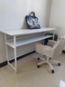 全品屋电脑桌长条桌简易书桌卧室学习桌写字桌窄桌办公工作台床边小桌子 【长条桌】双层长140*宽40cm 升级加厚 实拍图