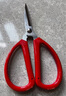 张小泉 家用剪刀手工剪刀办公剪刀红色单把装HBS-174 实拍图