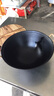 王源吉铁锅炒锅双耳苏锅王老式家用圆底无涂层手工龟纹大肚不粘炒锅42cm 实拍图