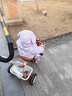 BABYJOEY英国儿童三轮车脚踏车1-5岁简易自行车多功能手推车小蜜蜂 复古咖 实拍图