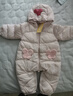 巴拉巴拉童装轻薄羽绒服婴儿外出连体衣冬装宝宝爬服儿童衣服男童女童萌趣 实拍图