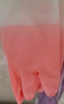 洋臣家庭清洁家务手套厚洗碗手套防水加绒橡胶洗衣服家务劳保手套 1双（不加绒常规）【颜色随机】 实拍图