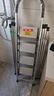 肯泰梯子家用折叠人字梯多功能晾衣架两用铝合金室内楼梯工程梯Q6-YB4 实拍图