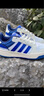 adidas ENTRAP美式校园风运动少年感复古篮球风板鞋男女阿迪达斯 白/蓝   42 实拍图