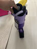 乐秀轮滑鞋儿童溜冰鞋RSJ国际款男女可调休闲极限旱冰鞋滑冰鞋 紫色R8原厂套装 S (28-31) 航空级型材刀架 实拍图