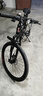 飞鸽（FG FLYING PIGEON）山地自行车成人男女变速山地车青少年中小学生车越野户外骑行单车 【铝合金】G8002代-辐条轮-黑色 24寸轮组（适合145-170cm） 24速标准版 实拍图