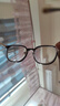 凯米近视眼镜1.74超薄防蓝光平光镜超轻光学眼镜架专业配眼镜带度数 122608黑金 镜架+凯米U2高清1.74防污镜片[-1200度内] 实拍图