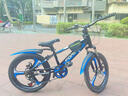 永久（FOREVER） 儿童自行车6-10岁自行车儿童单车儿童自行车小孩自行车儿童山地 顶配蓝|6速+一体轮+后货架+礼包 20寸【适用身高130-160cm】 实拍图