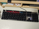 狼蛛（AULA）F2088机械键盘有线游戏键盘 多功能旋钮 104键背光键盘 宏编程  电脑键盘电竞游戏专用 青轴精英版 实拍图