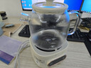 美的（Midea）花漾0胶水全玻璃全自动养生壶 办公室多功能煮茶壶 烧水壶恒温电热水壶煮茶器花茶壶1L YS10B101 实拍图