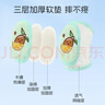 马博士婴儿护膝刺绣爬行儿童护膝魔术贴可调节宝宝学步防摔护肘护膝绿色 实拍图