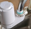 美的（Midea）净水器水龙头过滤器家用自来水过滤器净水器直饮厨房卫生间通用除余氯除水垢双出水可清洗滤芯 微气泡一机8芯【12级去除农残】 实拍图