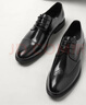 百丽情人节礼物男商务正装增高软底真皮鞋 黑色A2248（布洛克款） 39 实拍图
