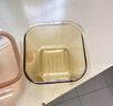 希乐扣Cilock耐热玻璃饭盒上班族微波炉加热专用便当餐盒琥珀色方形汤碗1L 实拍图