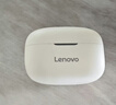 联想（lenovo）真无线蓝牙耳机 半入耳式耳机 音乐运动游戏耳机蓝牙5.4 适用苹果小米手机 EA110月岩白 实拍图