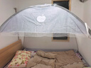 艾薇 A类蚊帐家用 婴儿防摔 蒙古包蚊帐 双开门 1.5米 苹果【免安装】 实拍图