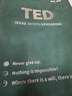 腾雄2025新版TED精选英语演讲稿纸质版活页本中英文b5笔记本定制可换内页学生考研学习英语练习记事本 实拍图