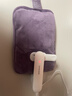 素乐质造R1充电热水袋暖手宝冬季暖手神器姨妈热敷肚子暖宫暖腹暖宝宝紫色 实拍图