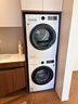 三星（SAMSUNG）AI神5系洗烘套装 12+10KG大容量全自动滚筒AI泡泡净超薄嵌入月光白WW12DG5B24AWSC+DV10DGC4A0AESC 实拍图