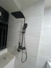 尊驰淋浴花洒枪灰全套装家用钢琴按键四功能增压浴室喷头淋雨器35137 实拍图