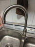 京东京造 厨房水龙头304不锈钢双水花360°旋转冷热双控适用于水槽洗菜盆 实拍图