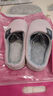 洁丽雅棉拖鞋女秋冬季室内家居防滑保暖拖鞋厚底毛毛女士家用男棉鞋外穿 粉红 40-41 (适合39-40码) 实拍图