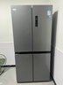 美的（Midea）慧鲜480升双变频一级能效十字四开门双开对开门超薄家用电冰箱风冷大容量政府补贴 BCD-480WSPZM(E) 实拍图