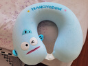 名创优品（MINISO）Hangyodon系列记忆棉U型枕午休睡枕汽车飞机旅行颈枕办公室靠枕 实拍图