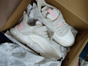 361° 跑鞋运动鞋秋冬男女童(3-12岁)革面防风跑鞋 羽毛白 35  实拍图