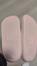 朴西新款EVA踩屎感厚底拖鞋女士居家室内情侣拖鞋男 浅粉 37-38 实拍图