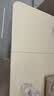 林氏家居奶油风岩板餐桌椅组合小户型饭桌家用折叠桌子折叠椅NU2R 实拍图